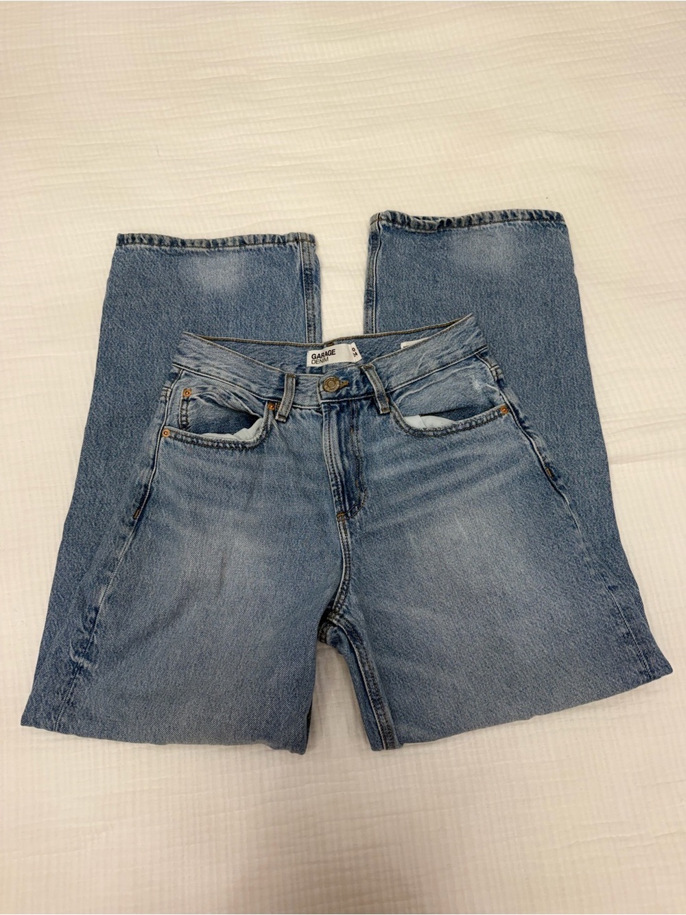 garage low rise baggy jeans